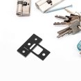 thumbnail image 3 of 4pcs Stainless Steel Deadbolt Strike Plate With Screws Reinforced Security Plate For Front Door Replacement Door Latch Guard Plate For Exterior And Interior Doors, 3 of 8
