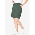 thumbnail image 2 of Woman Within Plus Size Stretch Cotton Skort, 2 of 6