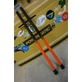 thumbnail image 3 of RipWood 850400007778 Wood Lacrosse Attack Shaft - Black and Orange, 3 of 7