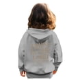 thumbnail image 4 of Otqutp Soft Round Neck 2024 for Baby Loves You Hoodies for Girls Letter Print Sweatshirt Oversized Long Sleeve Pullover Top 1-10 Years(Grey,18-24 Months), 4 of 6