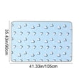 thumbnail image 3 of Dmlowu Washable Dog Bed for Crate, Portable Lightweight Dog Bed for Small Medium Size Dogs Cats, Summer Cooling Mat for Car Seat Floor Sofa, 3 of 6