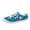 Blue, variant on Willtoo Women’s Christmas Print Canvas Sneakers, Low Top Lace Up Holiday Casual Shoes Lightweight Non Slip Walking Footwear
