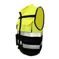 thumbnail image 3 of OULII High Visibility Safety Vest Cycling Vests for Traffic Controllers 1Pcs, 3 of 4