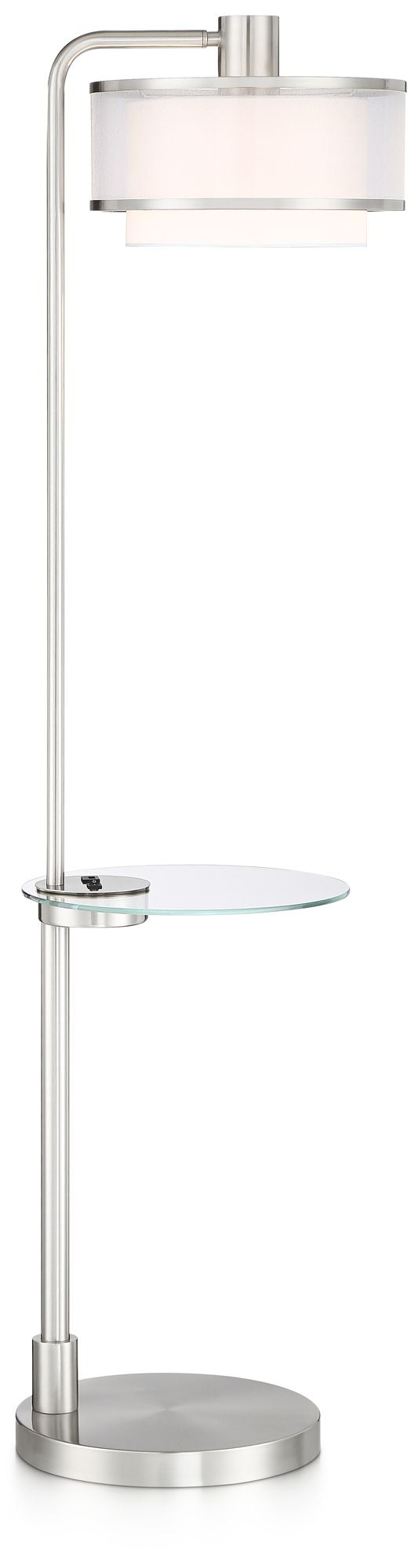 modern floor lamp with table
