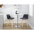 thumbnail image 2 of Toriano Counter Stools for Kitchen Counter, Counter Height Chairs, Bar Stools Set of 2, Counter Height Stools, Counter Height Chairs, Bar Stools For Kitchen Island (Blue Fabric), 2 of 6
