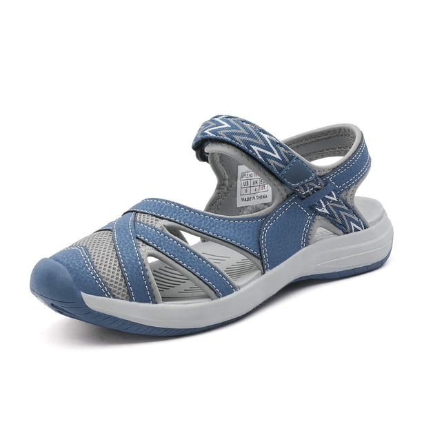 Sandalias Deportivas para Senderismo Mujer DREAM PAIRS, Talla 10, Azul