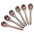 thumbnail image 1 of Small Wooden Spoons 6Pcs Wooden Teaspoon for Cooking Small Condiments Spoon Mini Wooden Honey Spoon for Daily Use, 1 of 5