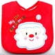 thumbnail image 2 of 3 piezas babero de bebé de Navidad babero infantil encantador lindo toalla de saliva almuerzo baberos de alimentación para bebé recién nacido, 2 of 7