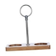 thumbnail image 3 of DOMELAY Portable Tray Birthday Gifts Home Decorative Fashion with Handle Wooden Base for, 3 of 9