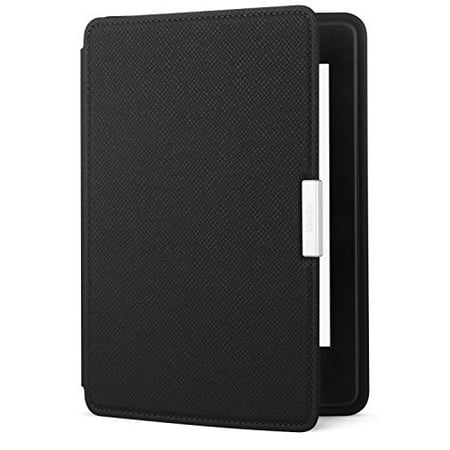 Amazon Kindle Paperwhite Leather Case, Onyx Black - fits all Paperwhite (Best Cover For Kindle Paperwhite India)