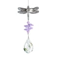 thumbnail image 2 of Colgante De Cristal Dragonfly Hanging Ornament Crystal Windchime Pendant Rainbow Maker (Púrpura) Tmvgtek Libre de BPA, 2 of 3