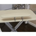 thumbnail image 5 of Household Essentials Wide Mega Ironing Board 4-Leg, Steel Top Pressing Station, Heat-Resistant Fiber Pad and Cotton Cover, Includes Sleeve Board and Iron Rest with Hanger Bar, Silver Frame, 5 of 11