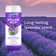 Swiffer Power Mop Refill Solution, Tile, Vinyl, Laminate, Wood, Floor Cleaner, Lavender, 50.6 fl oz