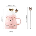 thumbnail image 1 of Christmas Mug Set,Christmas Mug Set with Christmas Cup Set Ceramic Mug Remarkable Clarity, 1 of 8