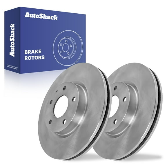 AutoShack 11.69" (297 mm) Front Vented Brake Rotors | Replacement for 2013-2015 Mazda CX-5 | 2-PC Set
