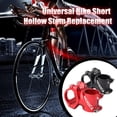 thumbnail image 2 of Yuarrent Vástago corto de bicicleta, bicicletas profesionales, vástagos huecos, accesorio de reemplazo, componente modificado, fijador de Ciclismo Rojo, 2 of 6