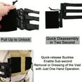 thumbnail image 5 of Quick Release Nylon Hunting Vest with Plate Carrier Mounting Belt, 5 of 6