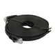 thumbnail image 1 of Inteprter Cables Ethernet de 0 . 5/1/1 . 8/3/5/10/15M, enrutador de módem UTP plano CAT6, conector dorado, Cable de red de Internet, Cable Juegos de teclado y mouse para computadora 10m y negro 10m, 1 of 6