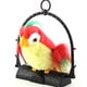 thumbnail image 2 of Bewildely Adorable loro parlante de peluche, repite lo que dices y gira la cabeza, loro parlante, repite lo que habla Animales de peluche y juguetes de peluche rojo, 2 of 6