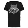 thumbnail image 1 of Biker Grizzly Bear T-Shirt Men -Image by Shutterstock, Male 5X-Large, 1 of 2