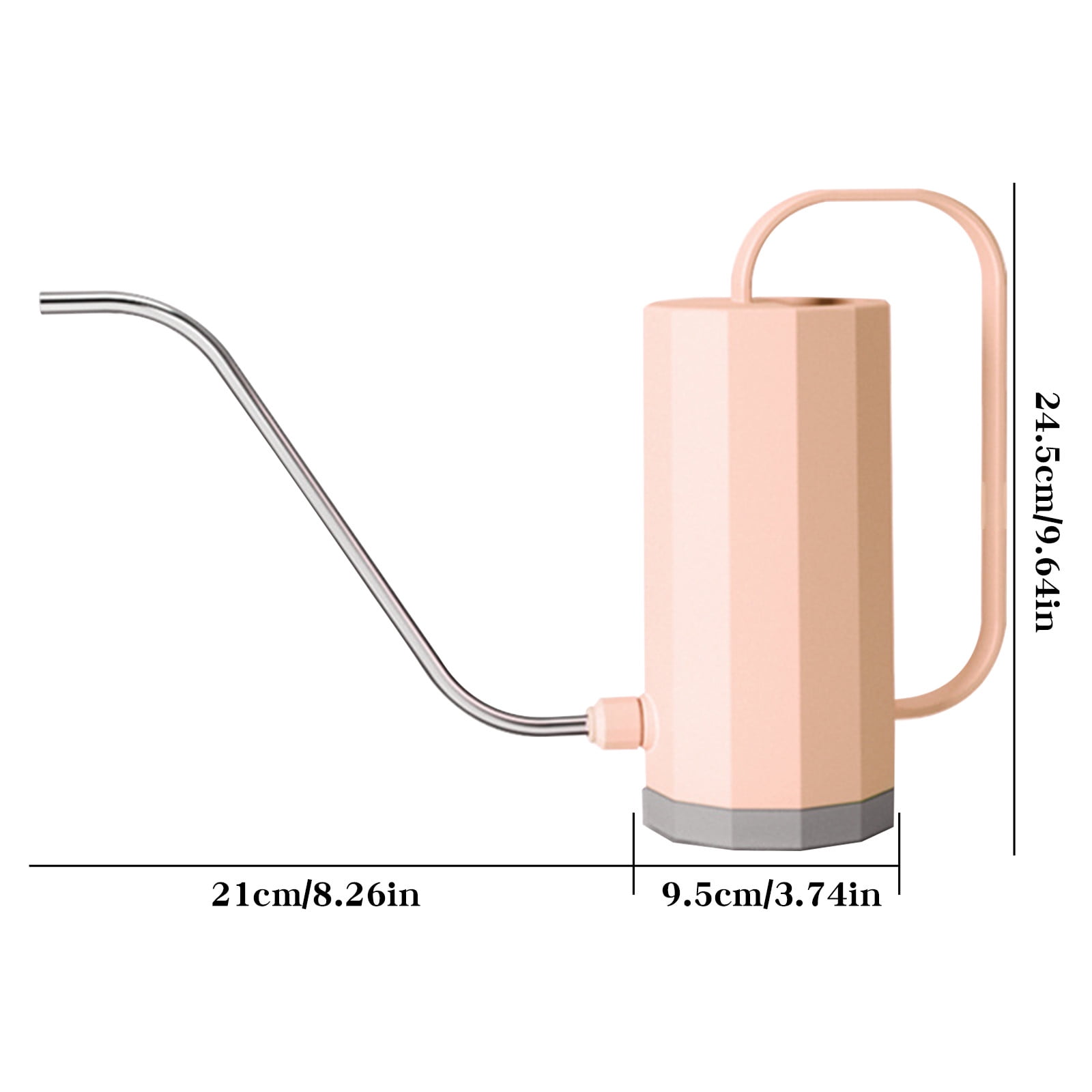 Weloille Plant Watering Can, Watering Can for Indoor Plants, Watering Pot for Outdoor Plants with Removable Sprinkler Head, Plastic Watering Can for Garden Flowers Plants