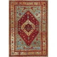 thumbnail image 3 of Unique Loom Outdoor Traditional Collection Area Rug - Vinatge (4' 1" x 6' 1" Rectangle Red Green Blue/Ivory), 3 of 9