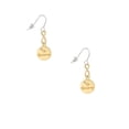 thumbnail image 2 of Delight Jewelry Goldtone Te Quiero Disc Gold Tone Infinity French Earrings, 2 of 4