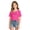 Hot Pink-1, variant on LRen Girls Off The Shoulder Tops Size 10-12,Girls Short Sleeve Summer Solid Color Tee Y2k Preppy Loose Fit Pullover Off The Shoulder Sweatshirt Tops