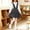 Gray, variant on Girls Pleated Suspender Dress Sleeveless V Neck Skater Pinafore Dress Kids School Uniform Outfit for Little Girls Red 9-10 Years