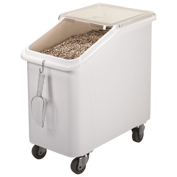 Cambro Ingredient Bin 27 Gallons Slant Top White