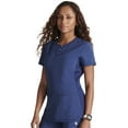 thumbnail image 4 of Cherokee Scrubs Top For Women Snap Front Henley CK749A, 4 of 5