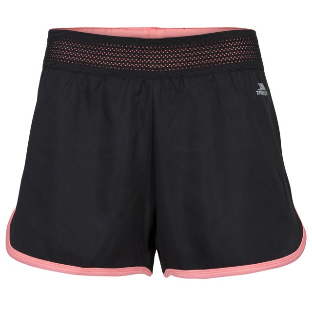 Trespass - Pantalones Cortos Orina para Mujer (Negro)