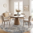 thumbnail image 2 of x Area Rug Living Room Rugs - Washable Neutral Modern Abstract Soft Thin Large Rug Indoor Floor No Slip Rug Carpet for Bedroom Under Dining Table Home Office Decor -, 2 of 9