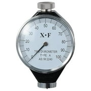 Rubber Tire Durometer Dial Value 0-100 Degrees Portable Shore Type A/O/D Hardness Tester Meter Compact Large LCD Display Digital Hardness Meter(Type A)