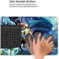 thumbnail image 4 of Genshin Impact Gaming Mouse Pad Non-Slip Round Mouse Mat, Waterproof Rubber Base Black1 One Size, 4 of 5