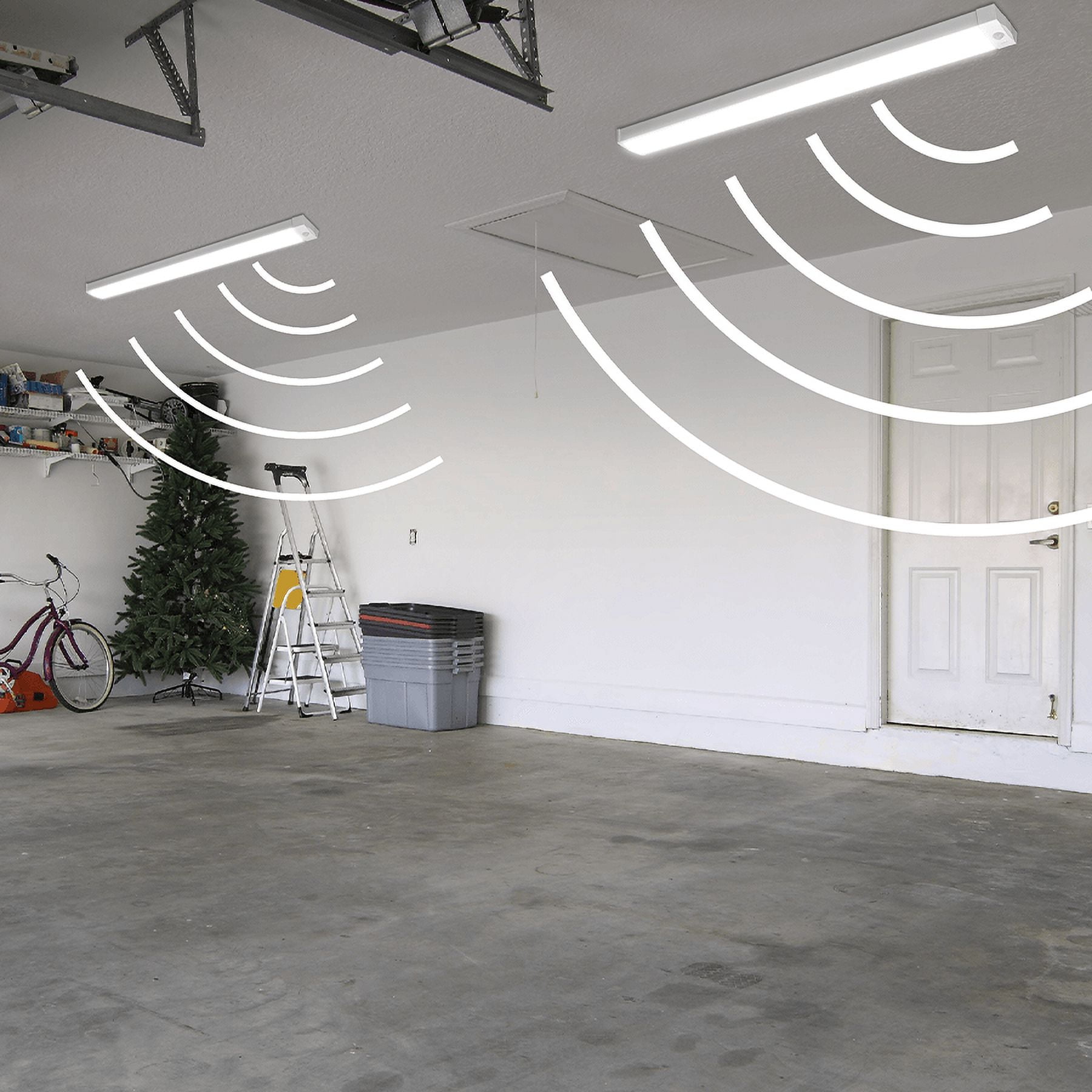 ETI 4ft Wrap Light w/ Integrated Motion Sensor, Ultra Bright 3600 Lumens, 4000K Cool White, 120-Volt, 56513242