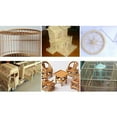 thumbnail image 2 of 00x Juego de construcción de palos de madera rectangulares Juegos creativos Niño Adulto 50/55/ 55mm 50Pack, 2 of 8
