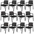 thumbnail image 1 of Gymax Ensemble de 12 Chaises de Bureau pour Conférence, Chaises Empilables en Maille pour Invités et Réception, 1 of 10