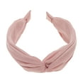 thumbnail image 4 of Unique Bargains 1 Pc Fashion Cross Wide Headbands for Women Pink, 4 of 6
