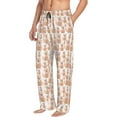 thumbnail image 3 of Kdxio Labrador Retriever Dog Print Men's Sleep Pajama Pant Lounge Pants with Pockets, 3 of 8