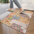 thumbnail image 4 of Pioneer Flower Floral Print Pattern Door Rugs,Washable Non Slip Door Mats Indoor,Decorative Door Mats,Entry Mat Indoor for Entrance,Bedroom,Kitchen,Bathroom,17"x30", 4 of 6