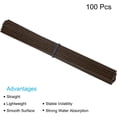 thumbnail image 3 of MECCANIXITY Fiber Reed Diffuser Sticks 8.6" x3mm for Aroma Fragrance Essential Oil, Brown Pack of 100, 3 of 5