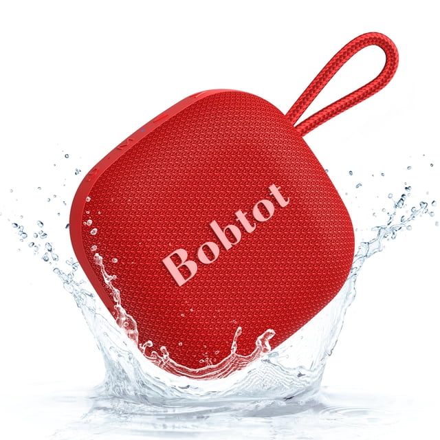 Altavoz Bluetooth portátil Bobtot inalámbrico IPX7 a prueba de agua