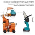 Audessy Chainsaw Sharpener, Portable Hand Crank Chain Sharpening Jig ...
