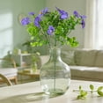thumbnail image 2 of Artificial Flowers for Outdoors Hibiscus Spring Summer Decor Blue Artificial Tropical Flowers Realistic UV Resistant Silk Hibiscus Flowers for Outside Planter Front Door Porch Patio, 2 of 5