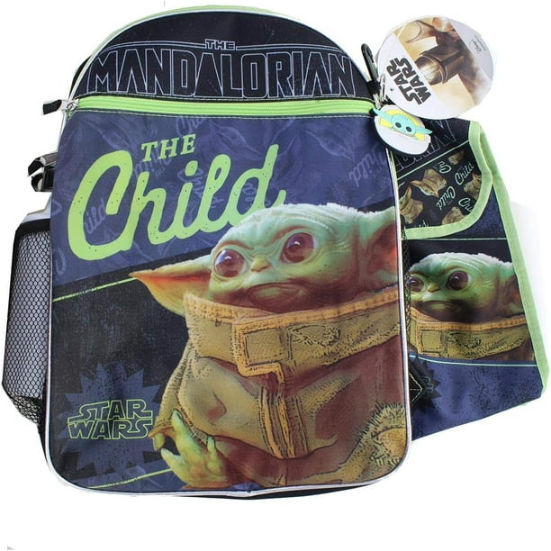 Mochila STAR WARS The Mandalorian The Child de 40 cm con 5 piezas