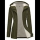 thumbnail image 2 of Chaqueta Impermeable para Mujer, Cortavientos con Capucha, Ideal para Senderismo, Viajes y Actividades Al Aire Libre. Verde S, 2 of 9