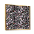 thumbnail image 3 of Designart 'Geometry Pink Stars With Intersecting Circles' Modern Framed Canvas Wall Art Print, 3 of 5