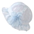 thumbnail image 5 of YSNOOWE Girls Bucket Hat Sky Blue Round Brim Lace For Outdoor Activities 1Pcs, 5 of 5