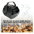 thumbnail image 6 of Automatic Bubble Machine with RGB LED Light, 6 of 10